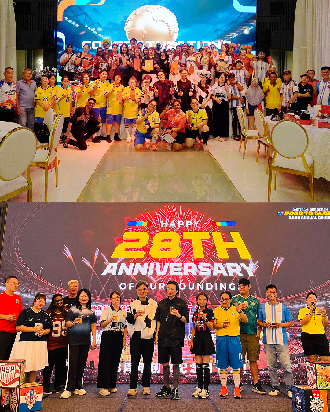 Gamut Pro team at a company event