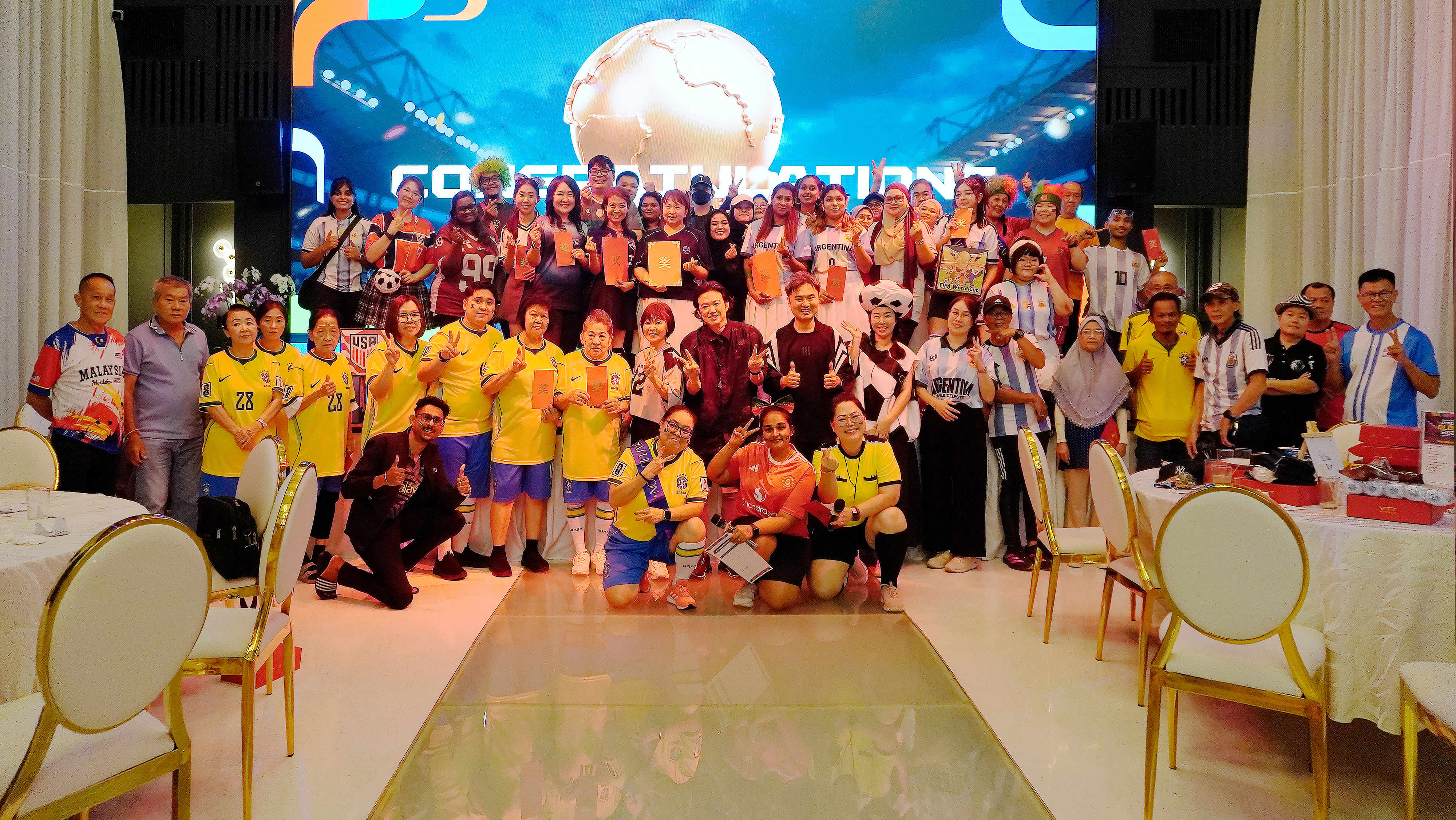Gamut Pro team at a company event